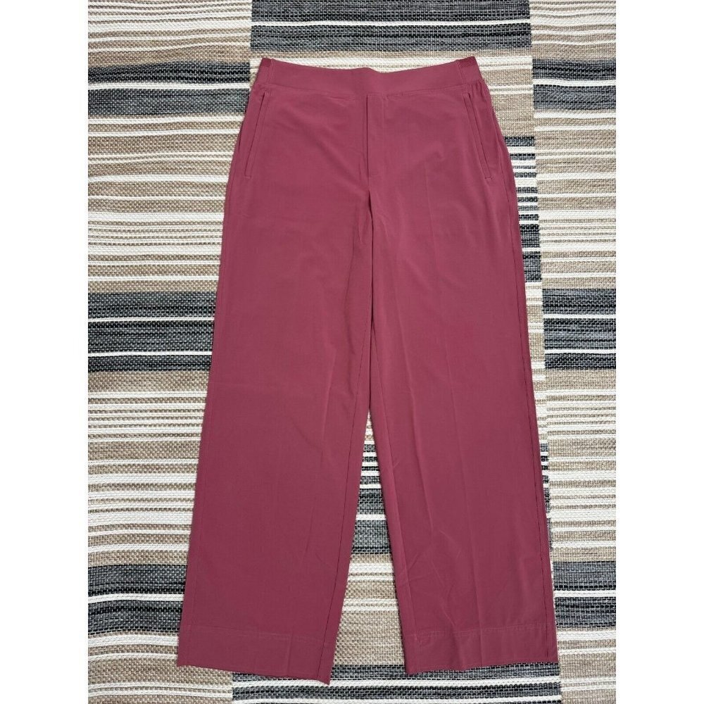 Athleta Brooklyn Heights High‎ Rise Trouser Rose Pink Size 10 Women